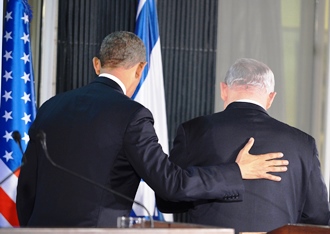 ראש הממשלה בנימין נתניהו והנשיא אובמה