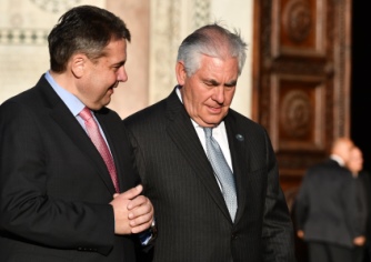 שרי החוץ של גרמניה וארצות הברית, כינוס שרי החוץ של המדינות המתועשות -- G7, טוסקנה, 10 באפריל 2017