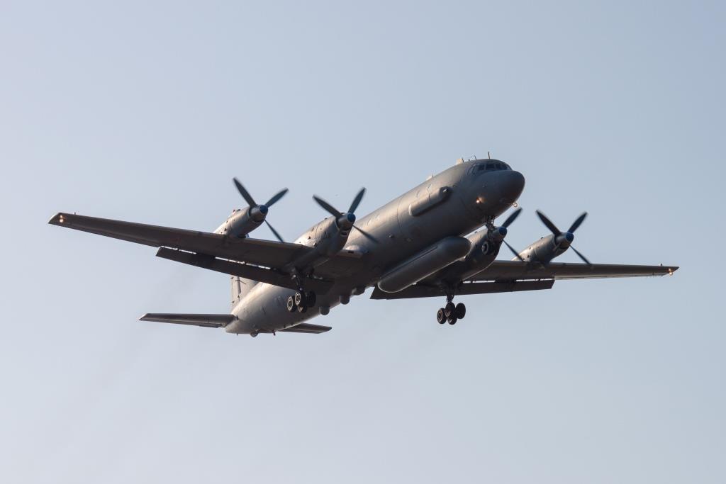 מטוס צבאי רוסי מדגם Il-20, כמו זה שהופל על ידי כוחות ההגנה האווירית הסורית.