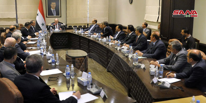 The new Syrian PM, Hussein Arnous |