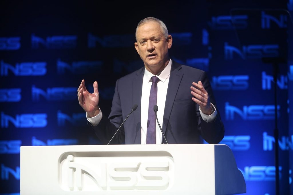 'No decision has been made'. Benny Gantz, Israeli Minister of Defense |