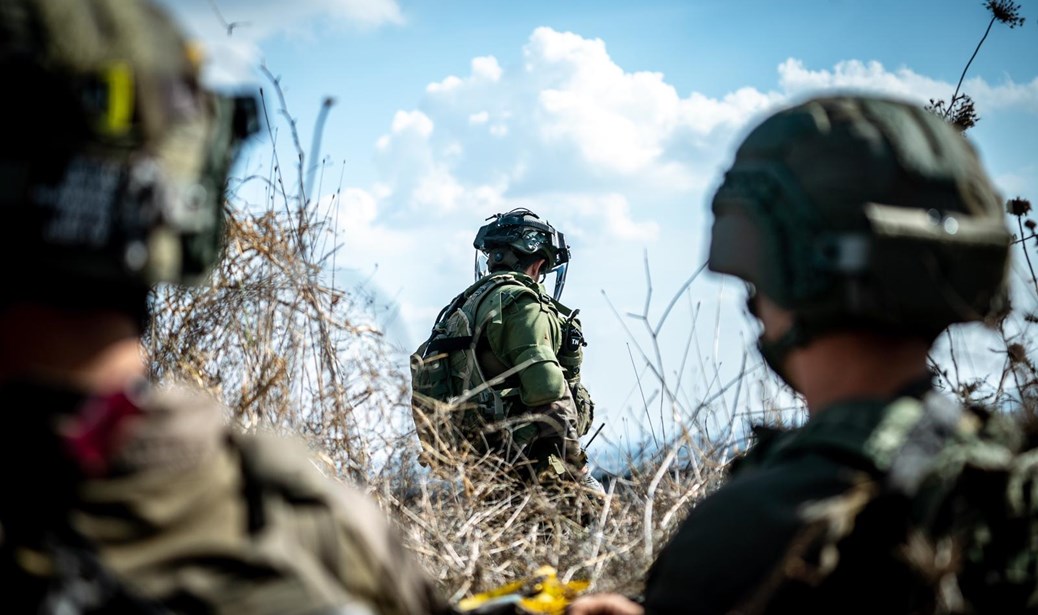 IDF activity after the exposure of the explosives on the border with Syria, November 2020 |