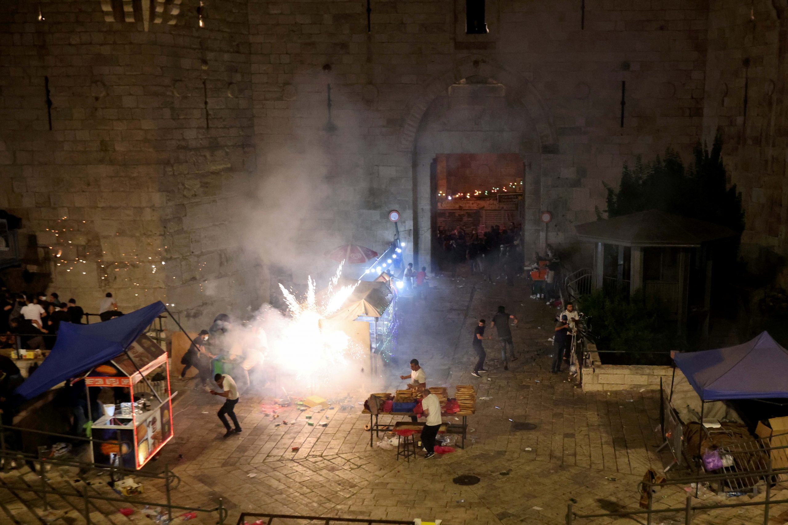 Clashes in Jerusalem, May 2021 |