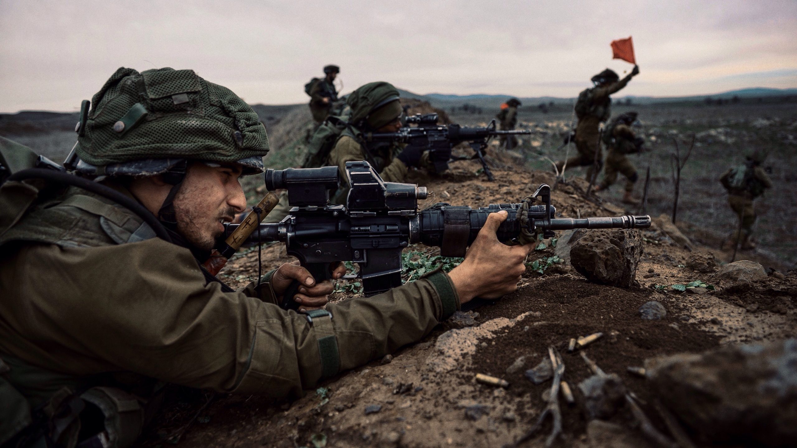 הישג נדרש הגנתי אינו מספיק בשום אופן ובשום מערכה. חיילי צה''ל מתרגלים מתקפה בצפון |