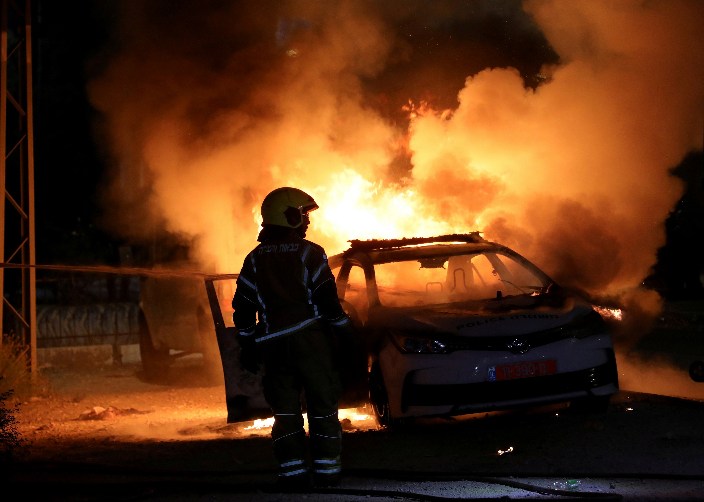 Riots in Lod, May 2021 |