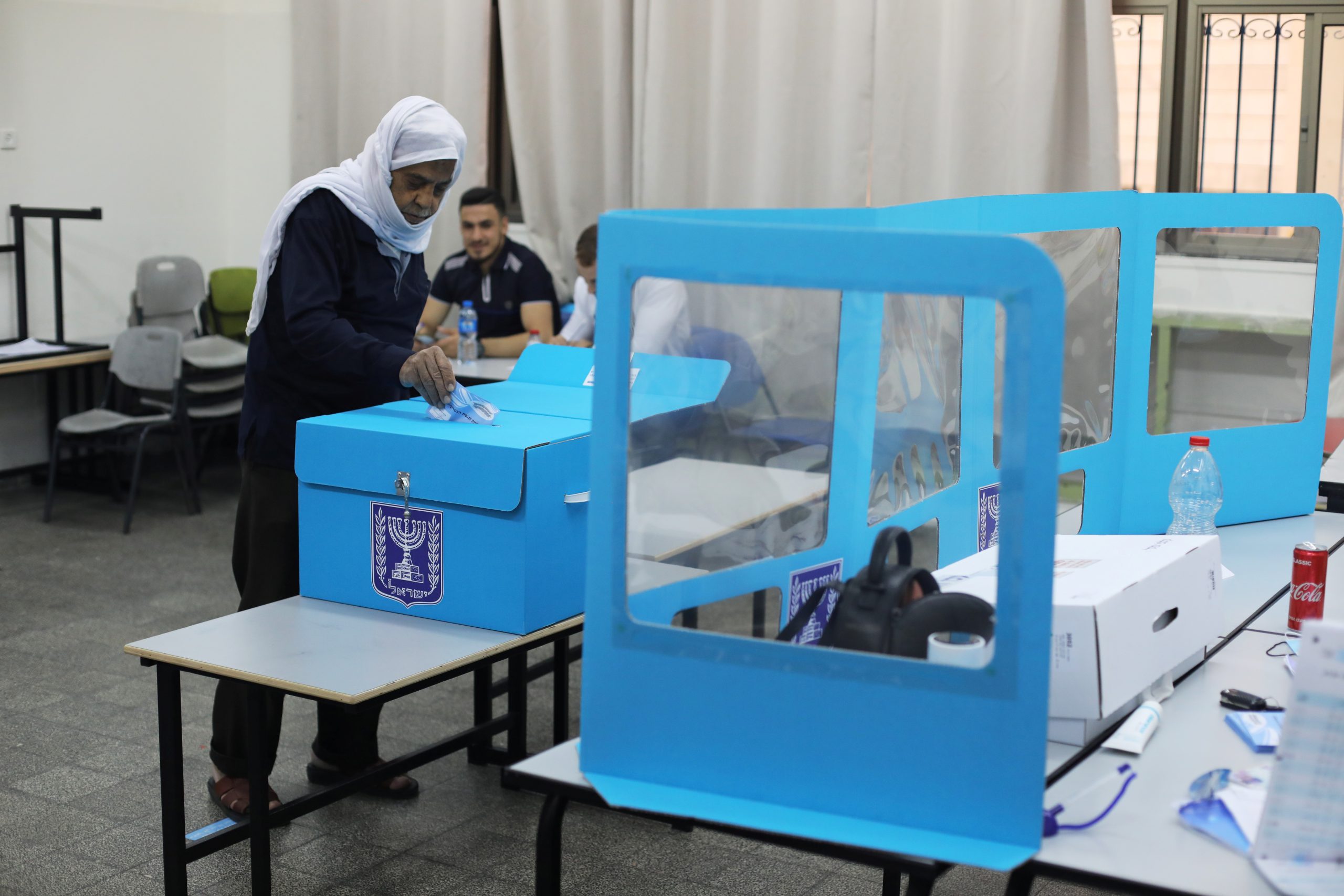 Polling station in an Arab settlement in Israel, November 2022 |