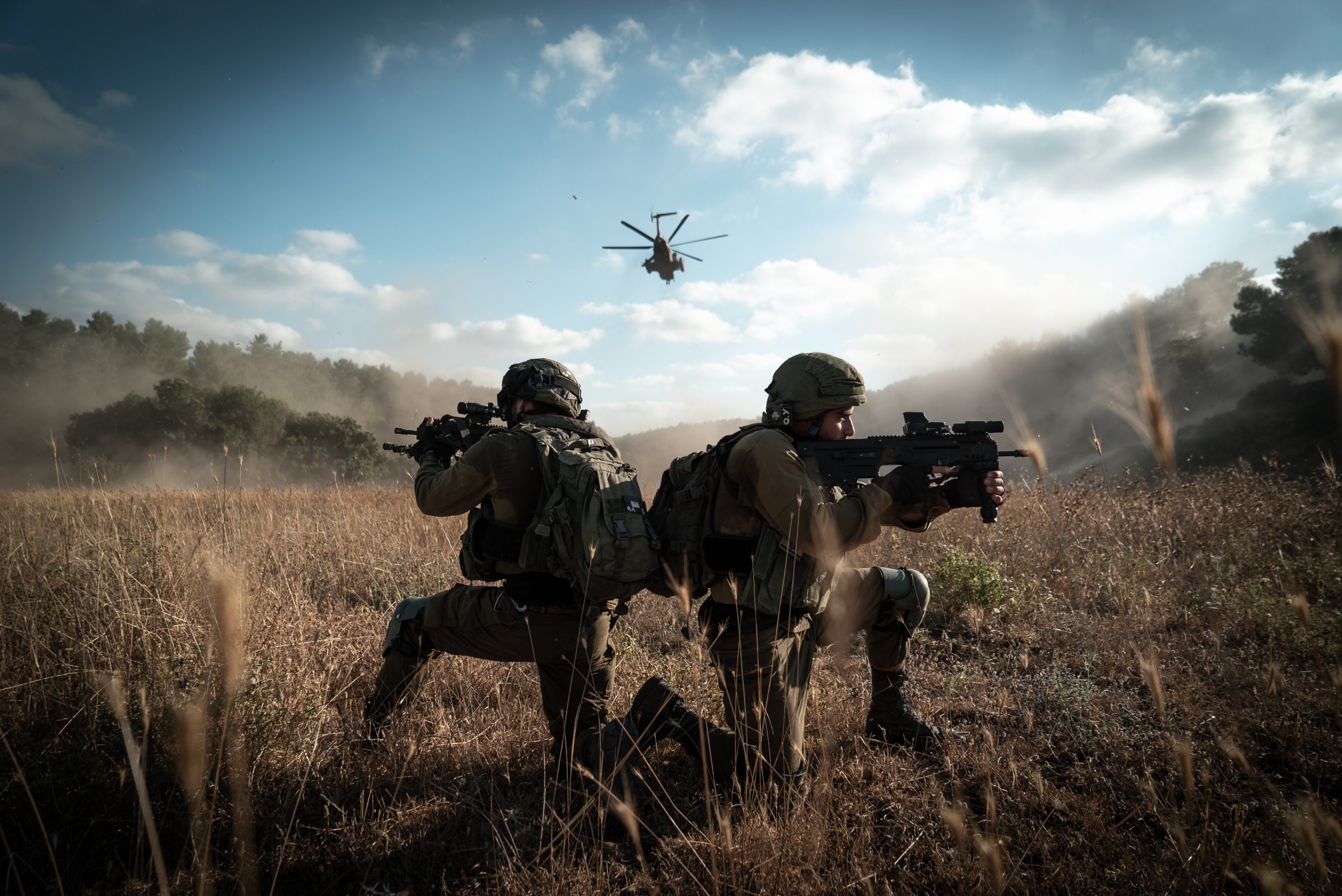 Training for combat in the enemy territory |