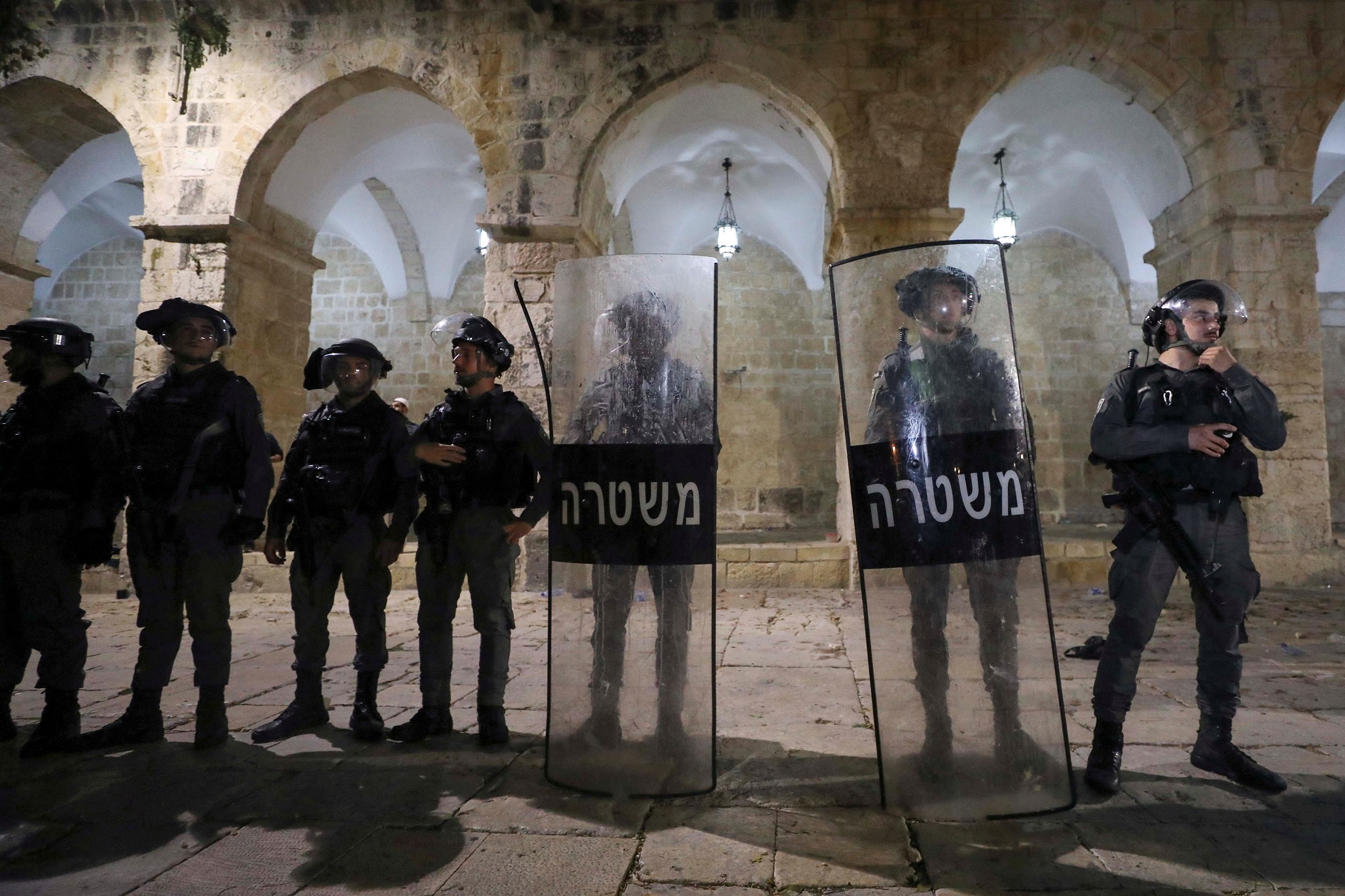 שוטרים בעיר העתיקה בירושלים, ארכיון |
