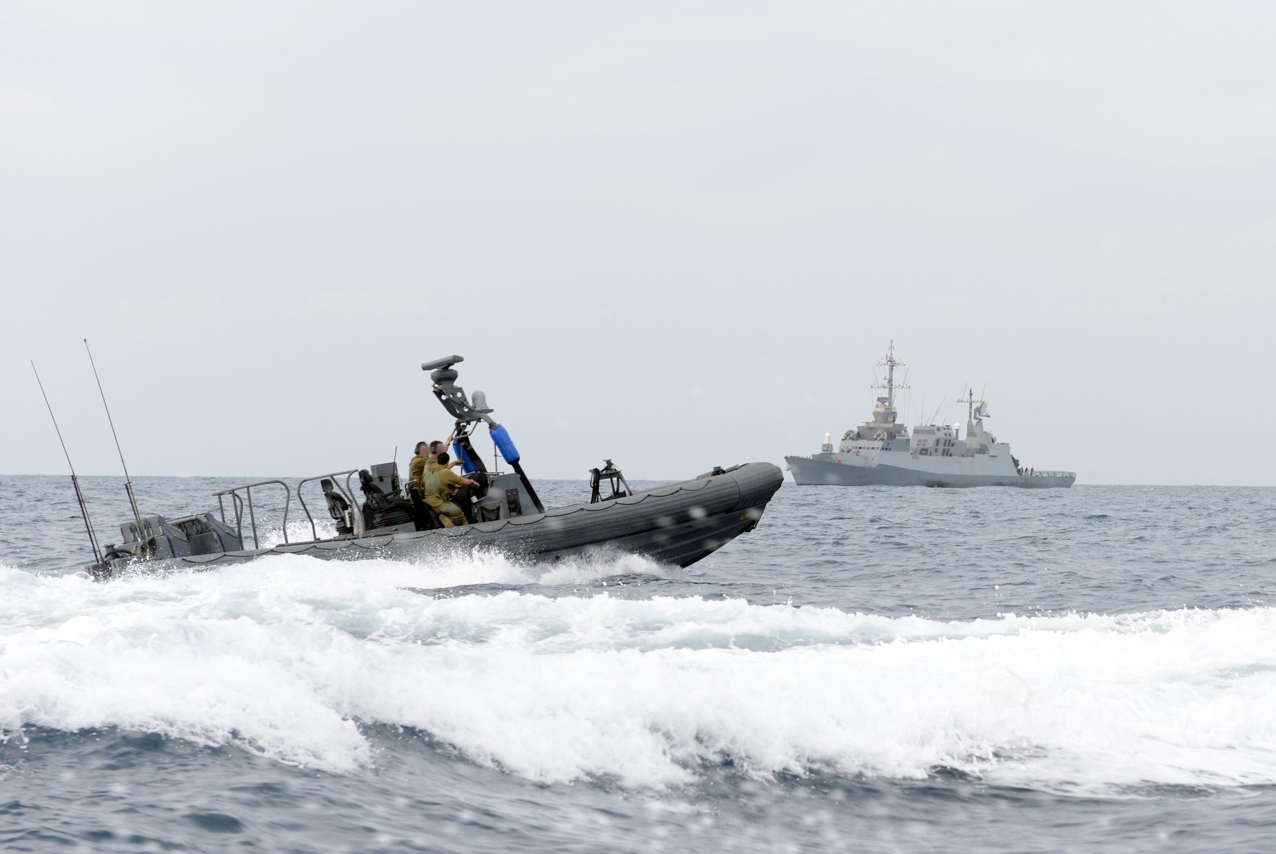 A joint exercise for the Israeli and American navies |