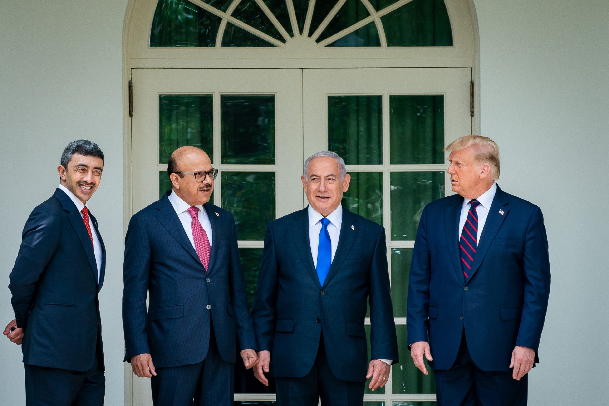 The signing of the Abraham Accords, 2020 |