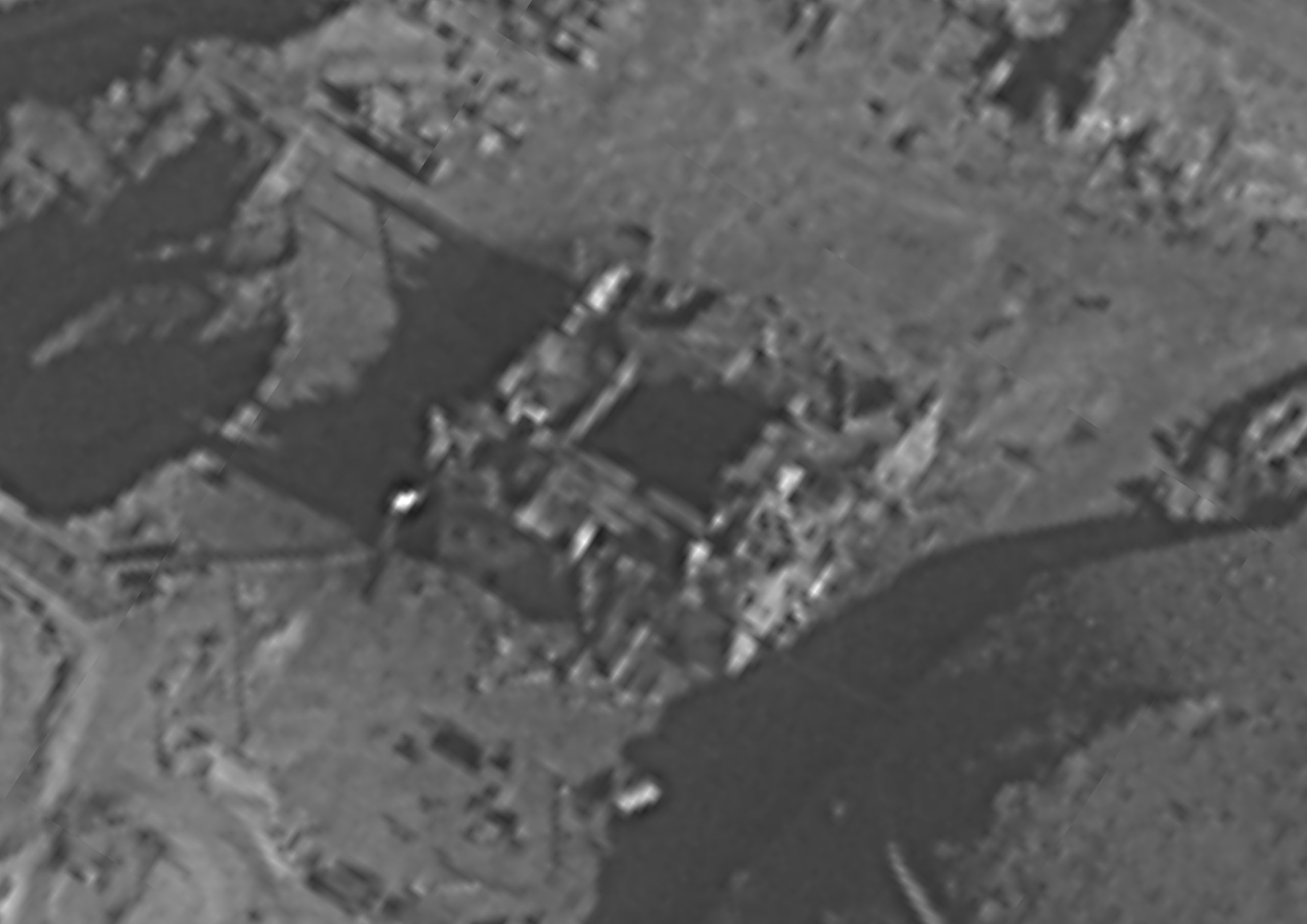 The nuclear reactor in Syria after its attack, 2007 | 