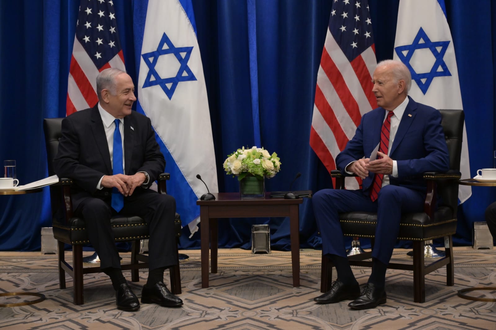 Netanyahu-Biden meeting, October 2023 |