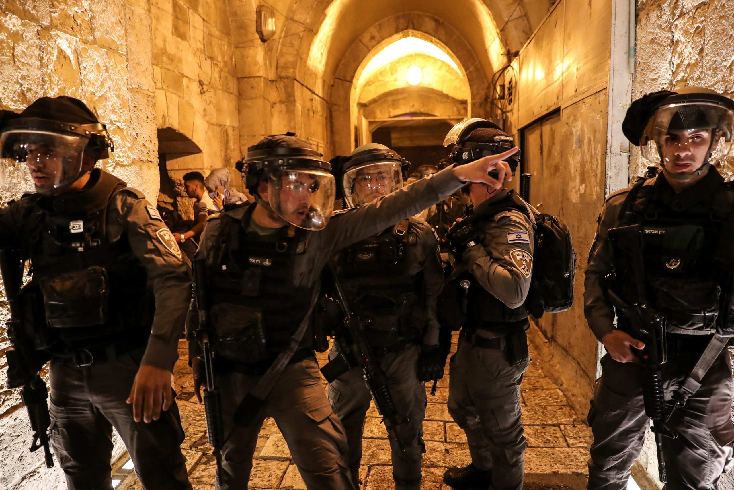 Police presence in Jerusalem during Ramadan 2021 |