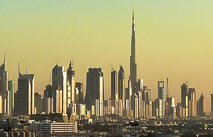 Dubai skyline, June 7, 2013. Photo: Jan Michael Pfeiffer, Wikipedia, CC BY-SA2.0