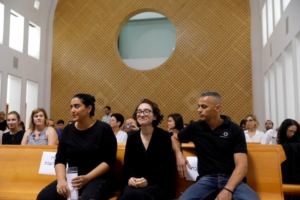 American student Lara Alqasem appears in Israel's Supreme Court in Jerusalem October 17, 2018.