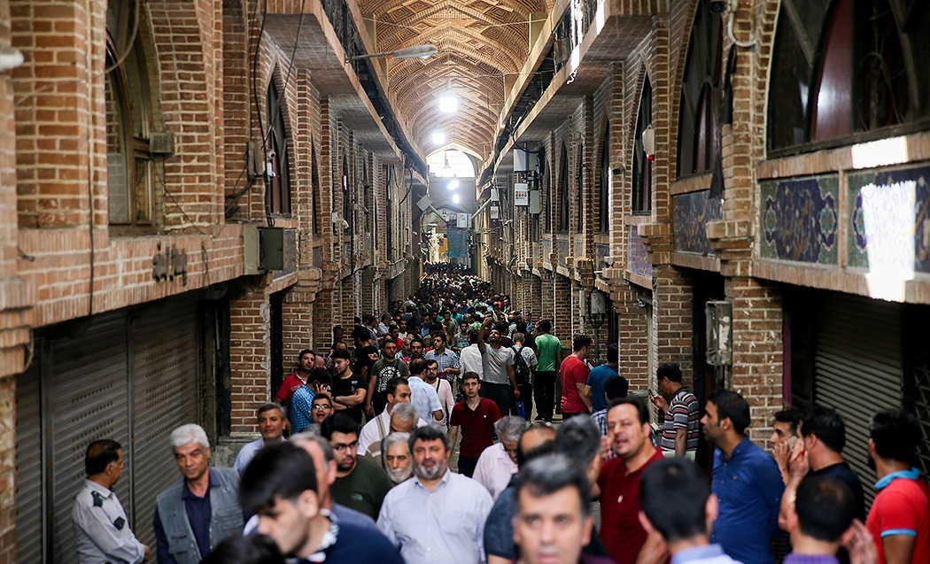 Tehran Grand Bazaar strikes and protests to the economic situation. 25 June 2018