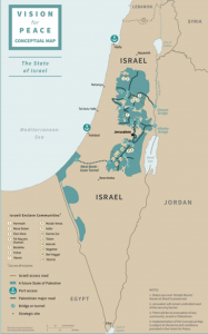The Trump administration’s “peace plan” maps