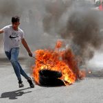 Palestinians protest against Israel's plan to annex parts of the occupied West Bank