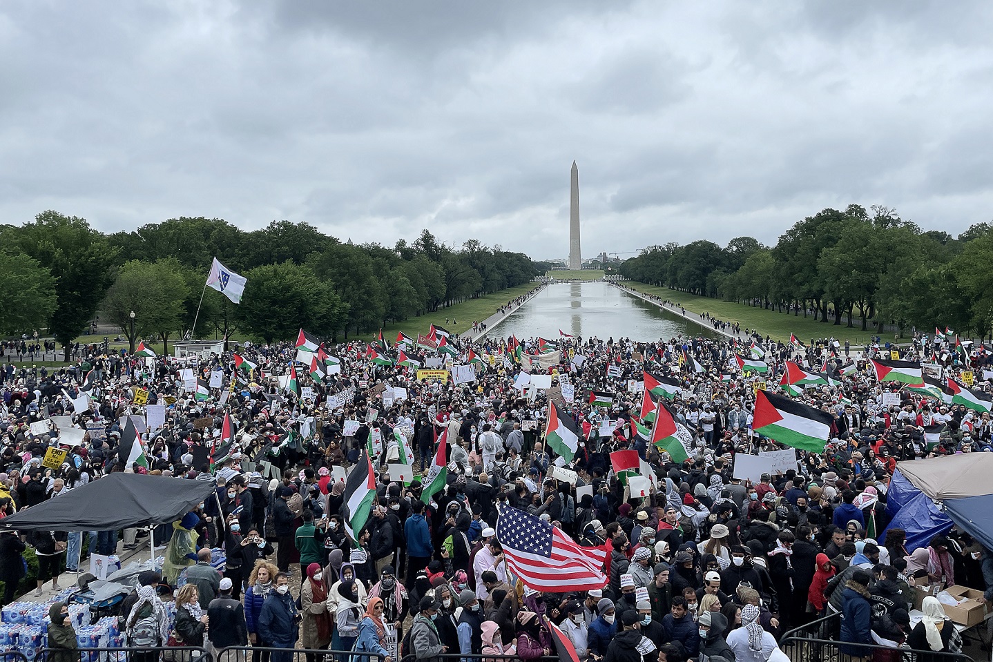 Bella Hadid leads protest march for her country of origin: Palestine