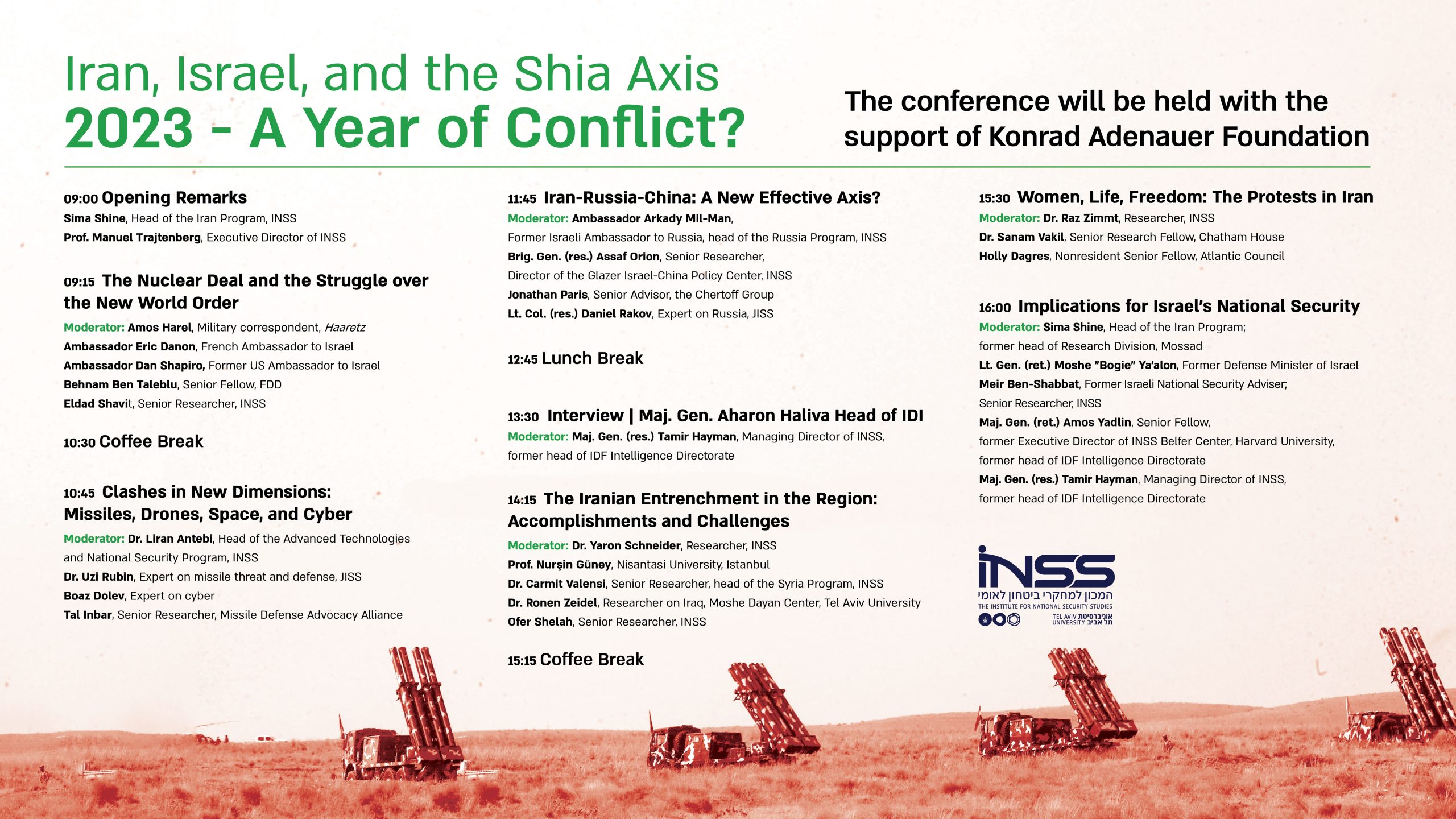 Iran, Israel, and the Shia Axis in 2023: A Year of Conflict? | INSS