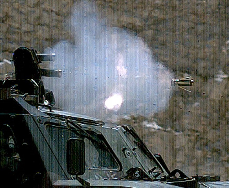 The Iron Fist active protection system |